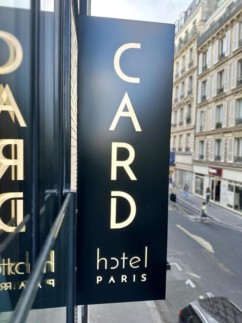 Card Hotel Paris Eksteriør bilde